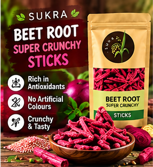 Beet Root Super Crunchy Sticks